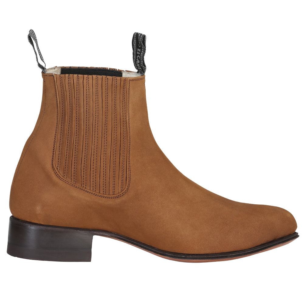 Canelo Charro Boot - Leather Nobuck Topo 231