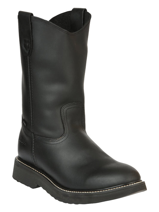Establo Men’s Work Boot Grasso Leather
- Black 312