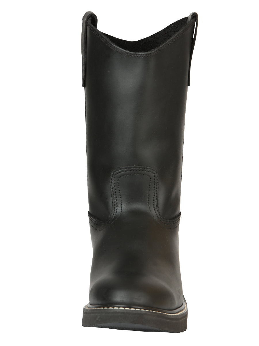 Establo Men’s Work Boot Grasso Leather
- Black 312