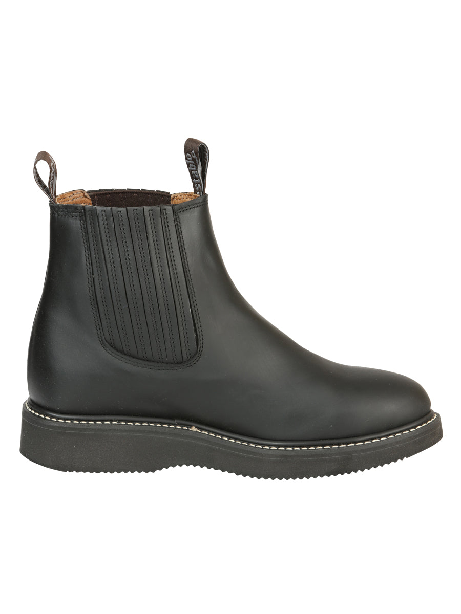 Establo Men’s Work Ankle Boot - Grasso Leather
- Black 320
