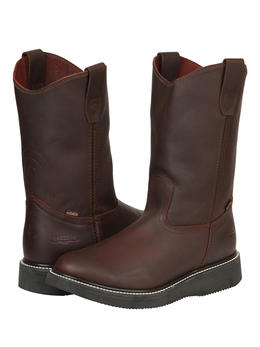Establo Men’s Work Boot Grasso Leather
- Vino 24962