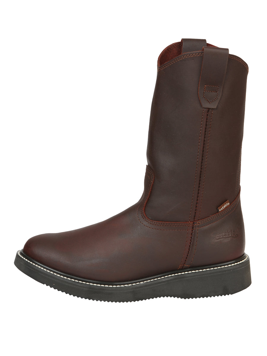 Establo Men’s Work Boot Grasso Leather
- Vino 24962