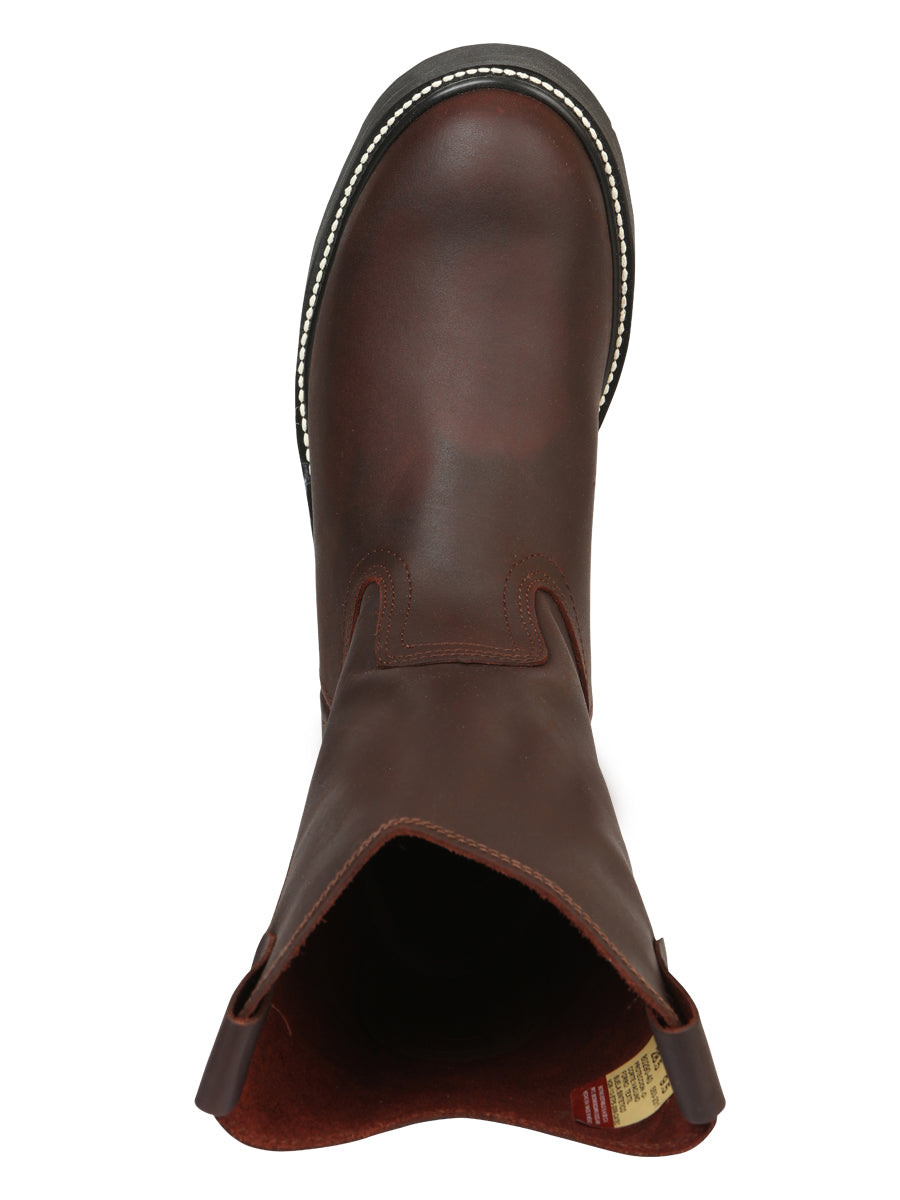 Establo Men’s Work Boot Grasso Leather
- Vino 24962