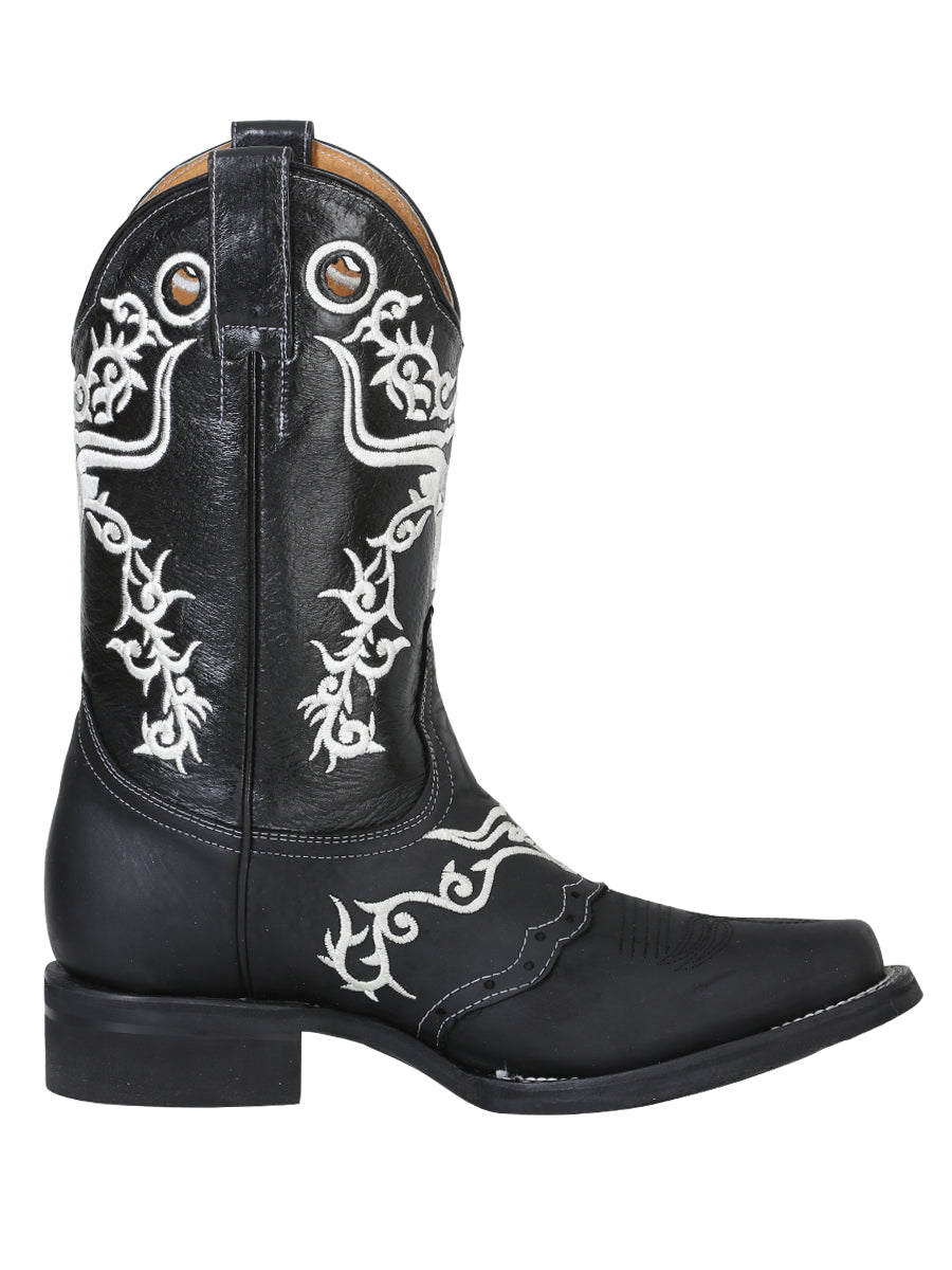 The Rodeo Boot — Crazy Black (No. 34313)