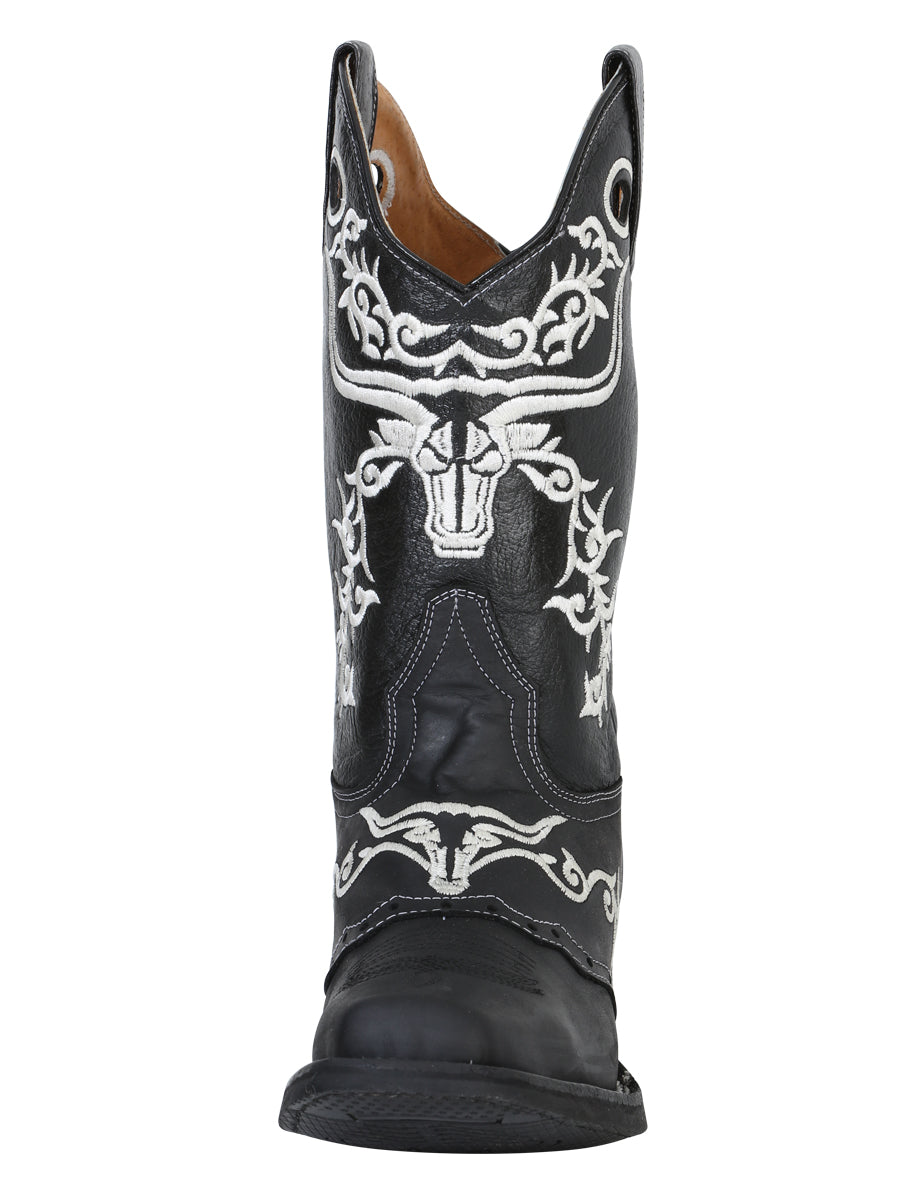 The Rodeo Boot — Crazy Black (No. 34313)