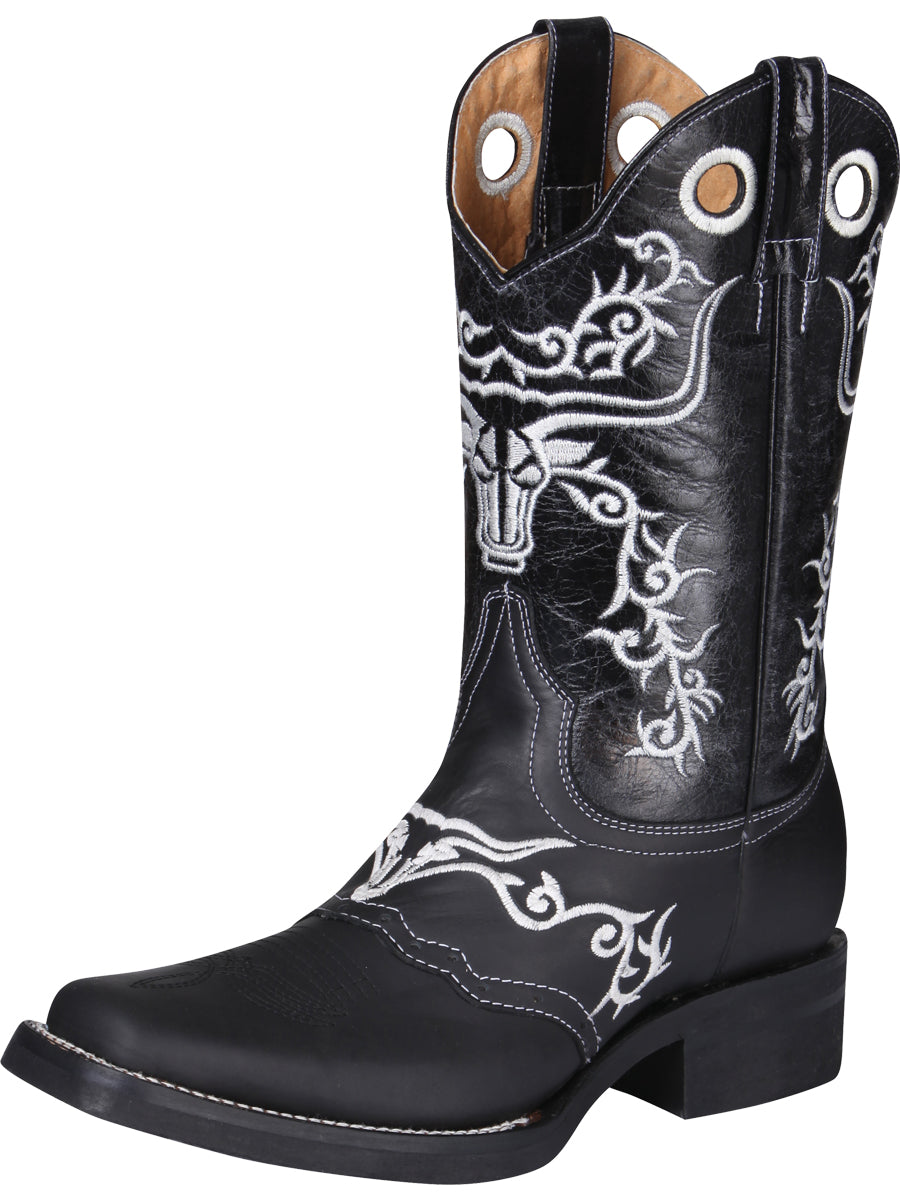 The Rodeo Boot — Crazy Black (No. 34313)