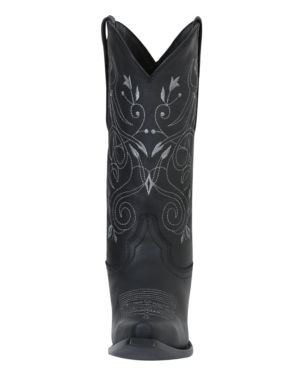 The Women's Vaquera Retro Boot — Black (No. 34514)
