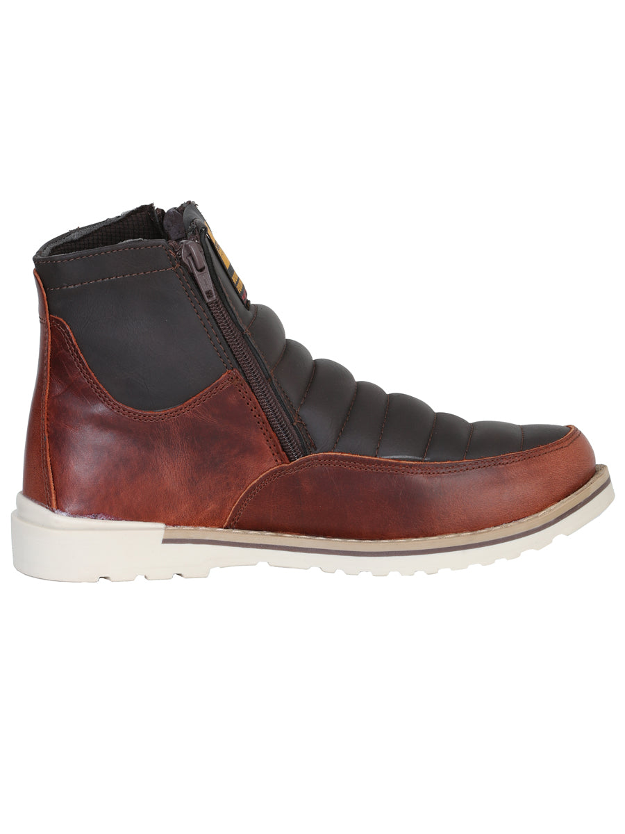 Procliff Pull Up Work Boot- Wine 35205