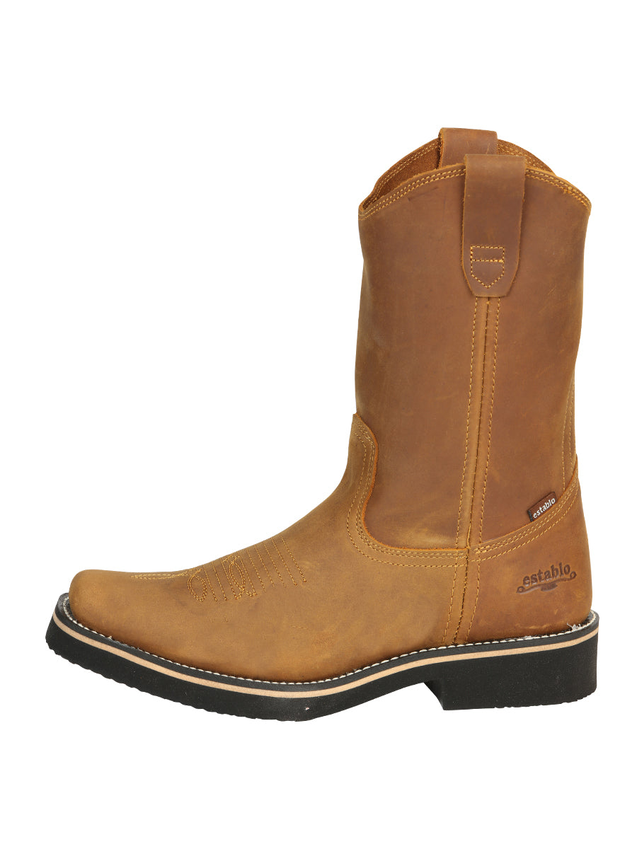 Establo Men’s Work Boot - Crazy Leather in Mango
41530