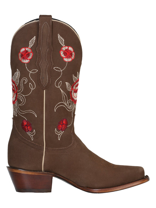 The Women's Rodeo Boot — Camel Suede (No. 41784)