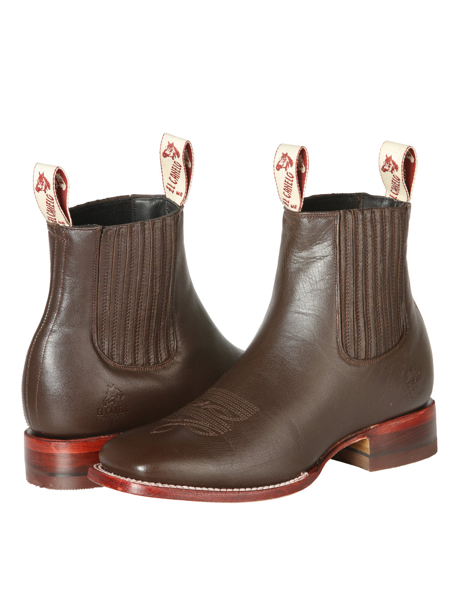 El Canelo Men’s Fronterizo Ankle Boots - Ikon Brown 44241
