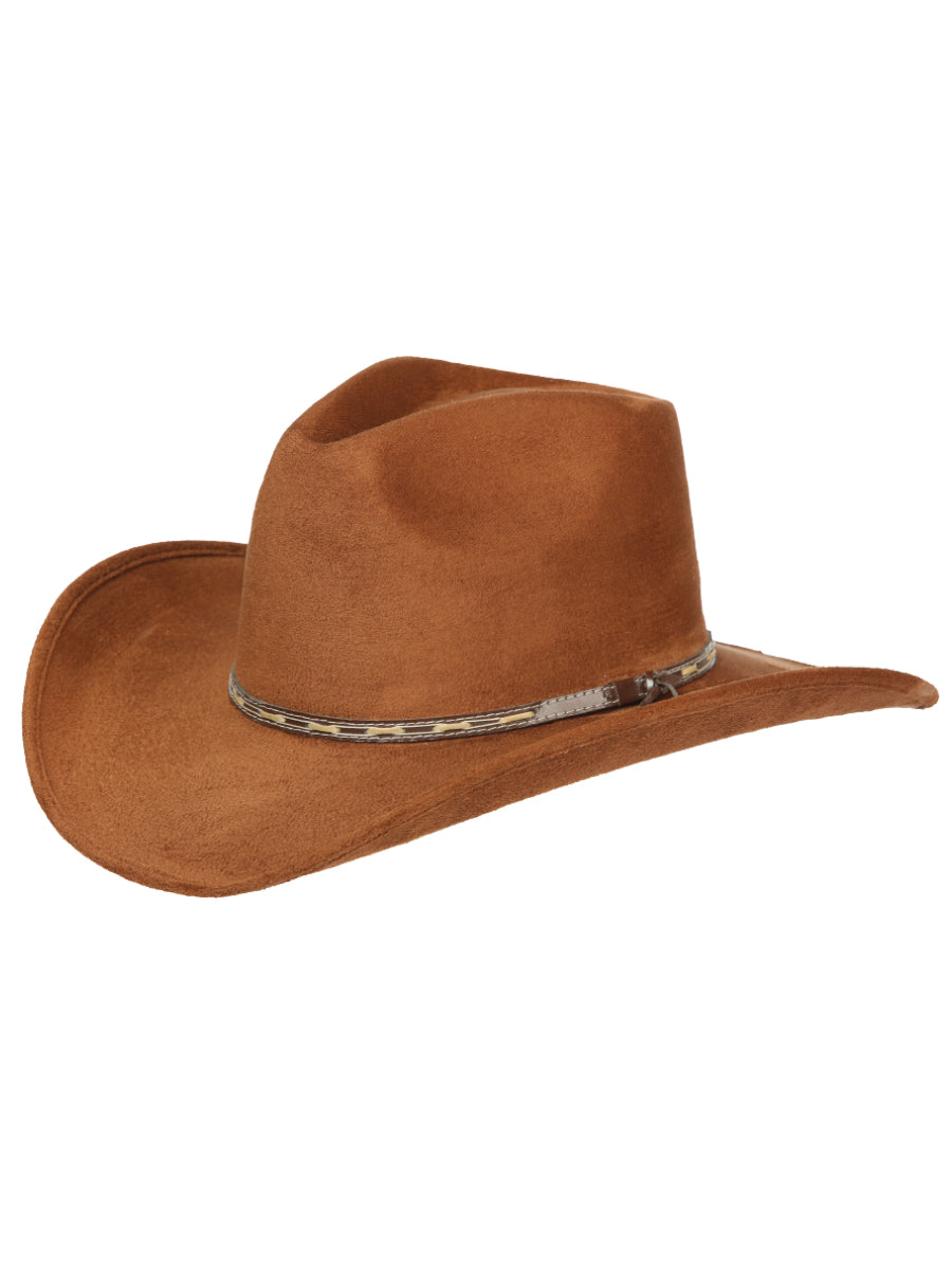 The Women's Suede Cowboy Hat — Tobacco (No. 44249)