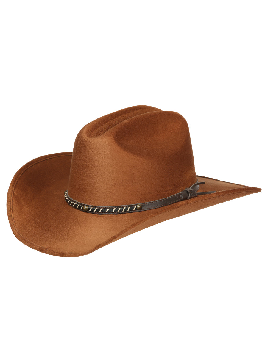 The Suede Cowboy Hat — Tobacco (No. 44257)