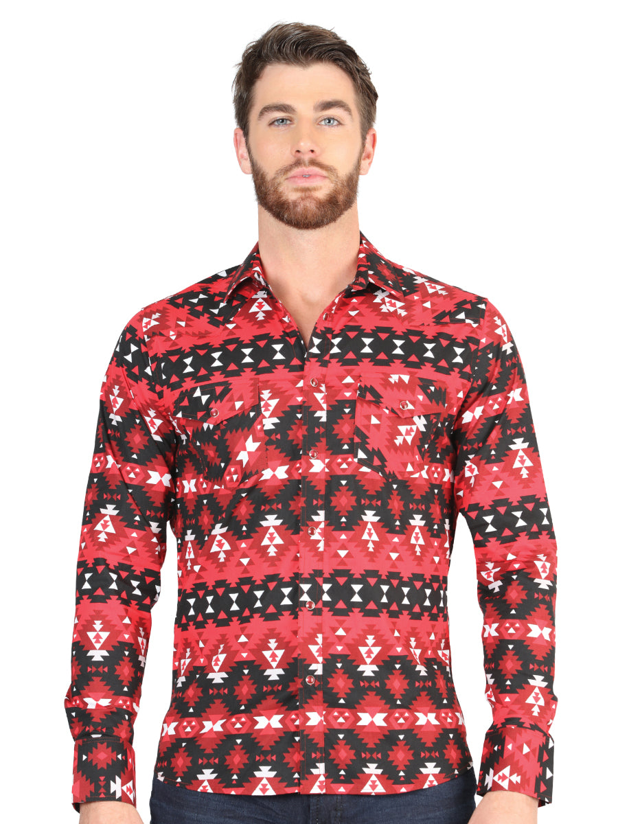 The Everyday Western Shirt — Red (No. 44396)