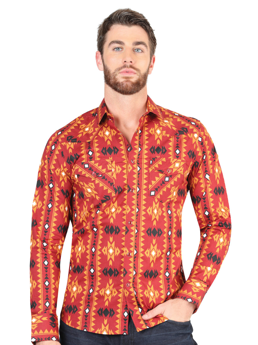 The Everyday Western Shirt — Brick (No. 44400)