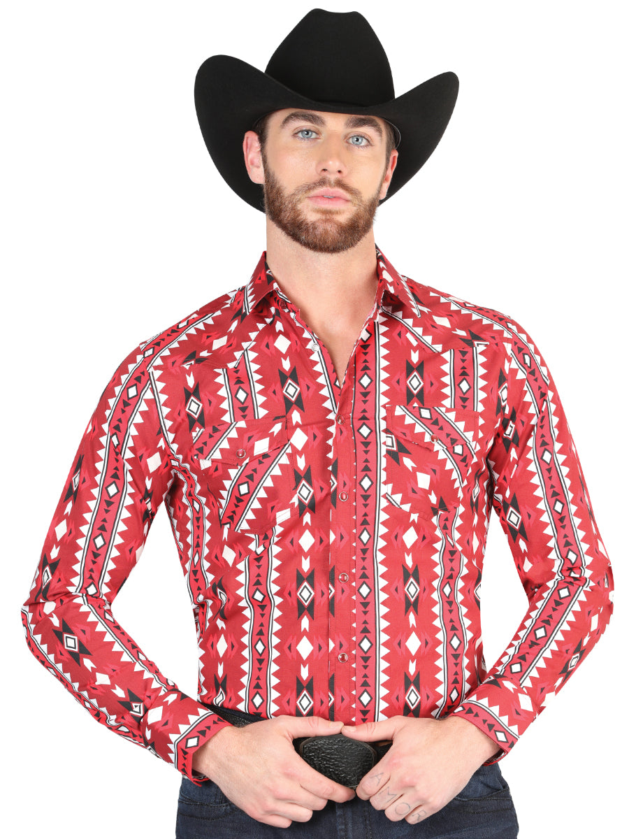 The Everyday Western Shirt — Red (No. 44401)