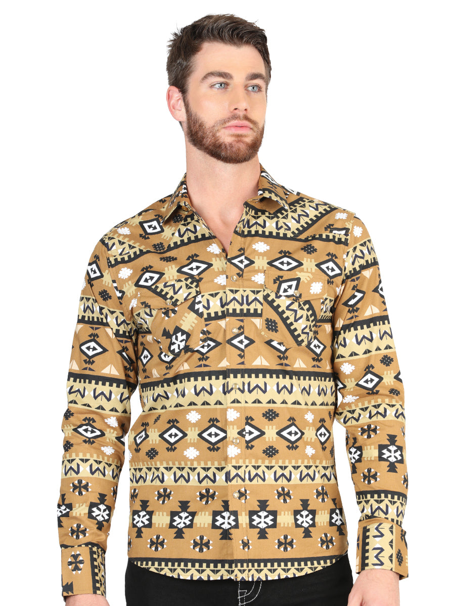 The Everyday Western Shirt — Mustard (No. 44417)