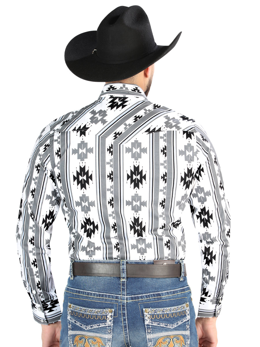 The Everyday Western Shirt — White (No. 44470)