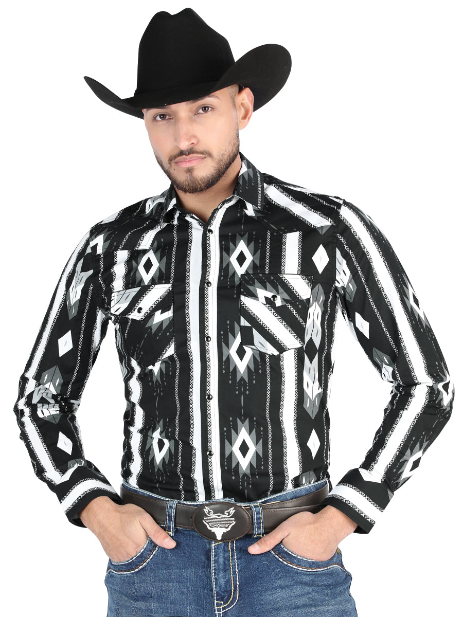 The Everyday Western Shirt — Black (No. 44475)