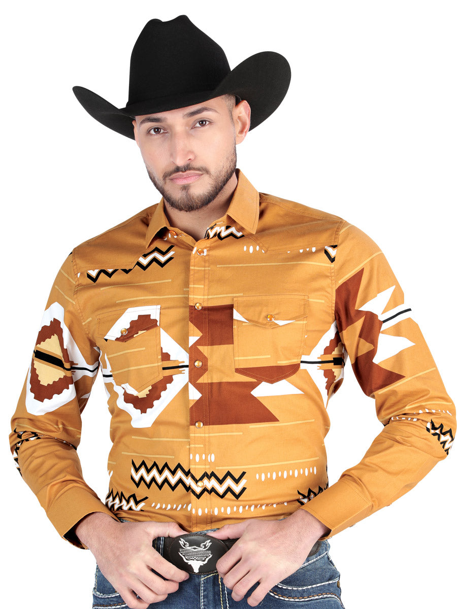 The Everyday Western Shirt — Taupe (No. 44499)
