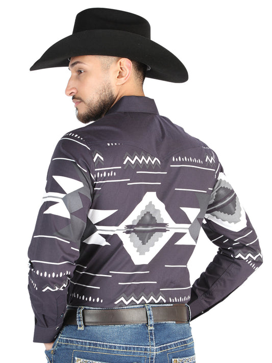 The Everyday Western Shirt — Black (No. 44500)