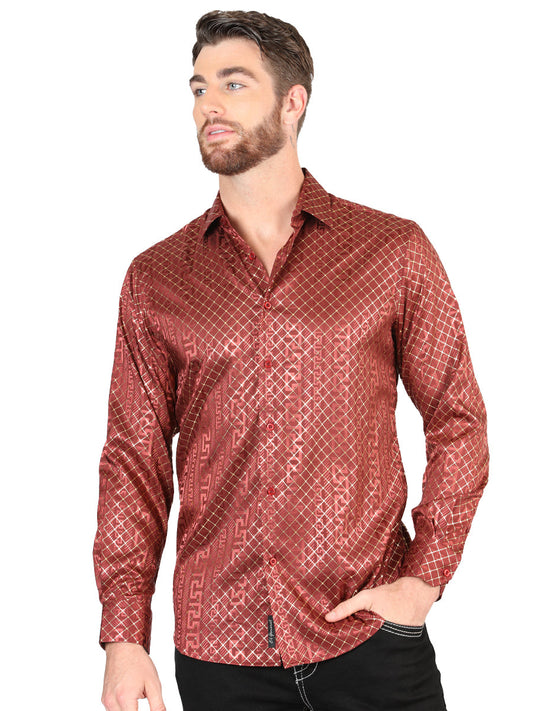 The Everyday Western Shirt — Burgundy (No. 44552)