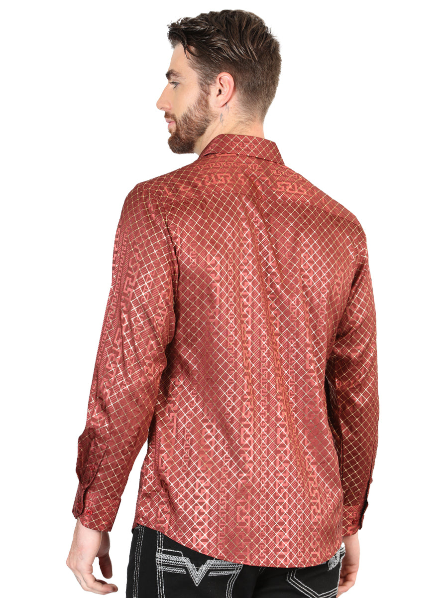 The Everyday Western Shirt — Burgundy (No. 44552)