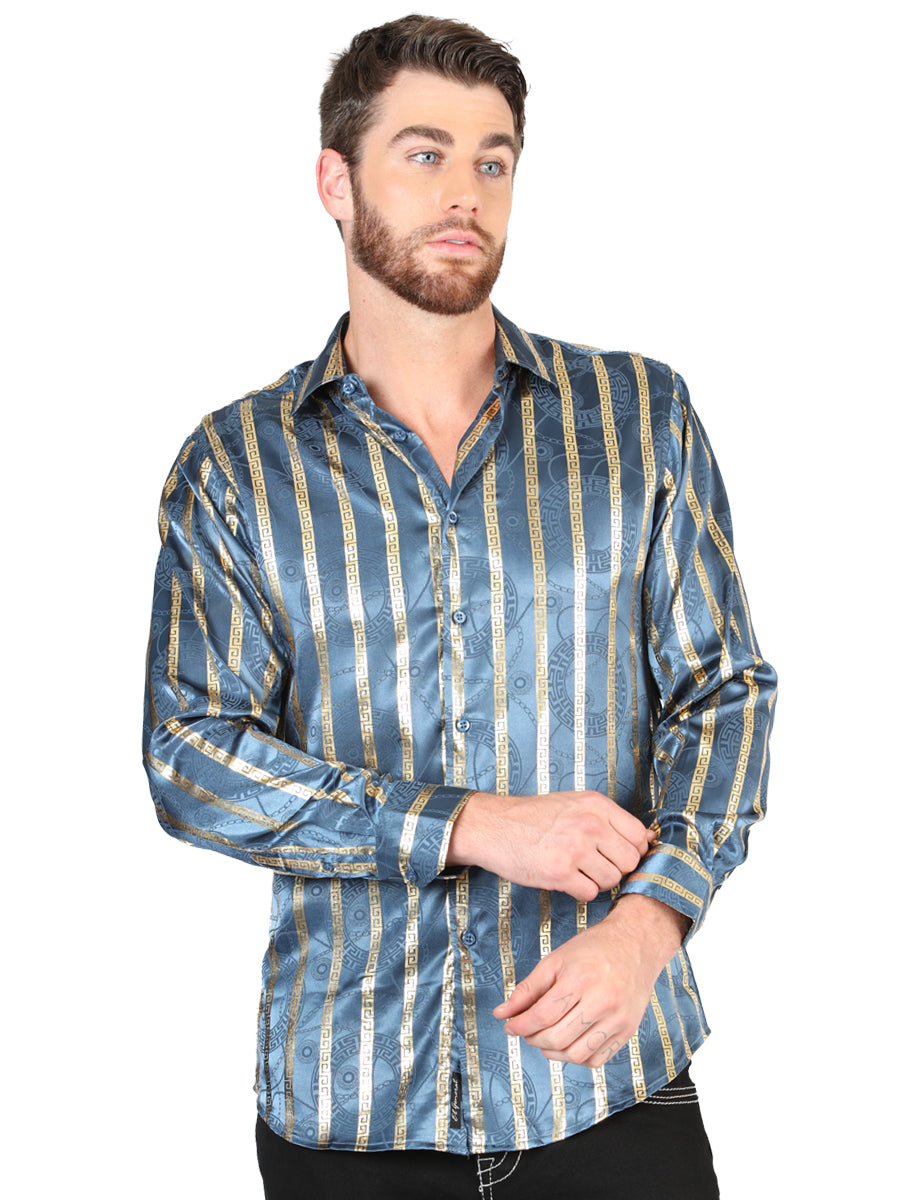 The Everyday Western Shirt — Teal (No. 44580)