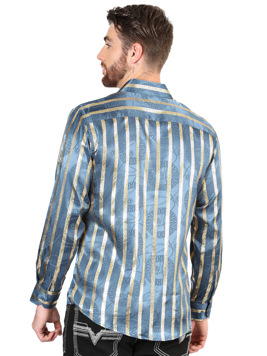 The Everyday Western Shirt — Teal (No. 44580)