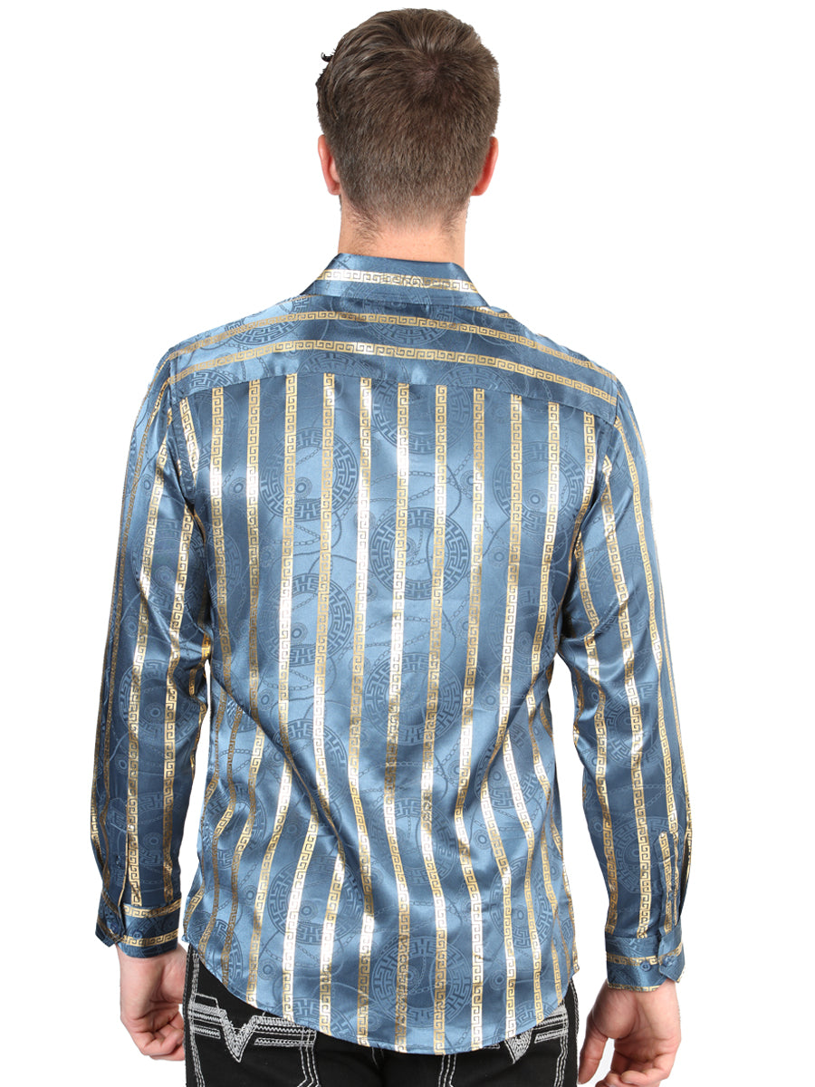 The Everyday Western Shirt — Teal (No. 44580)