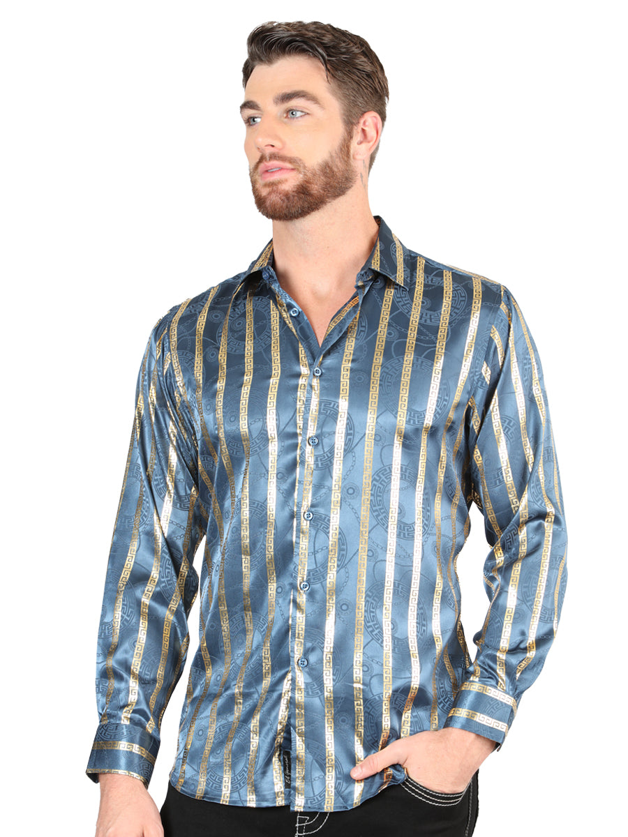 The Everyday Western Shirt — Teal (No. 44580)