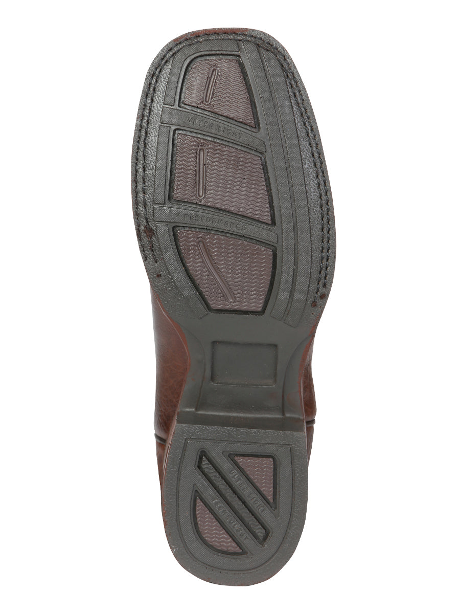 The Texas Rodeo Boot — Café Brown Shoulder Leather (No. 44655)