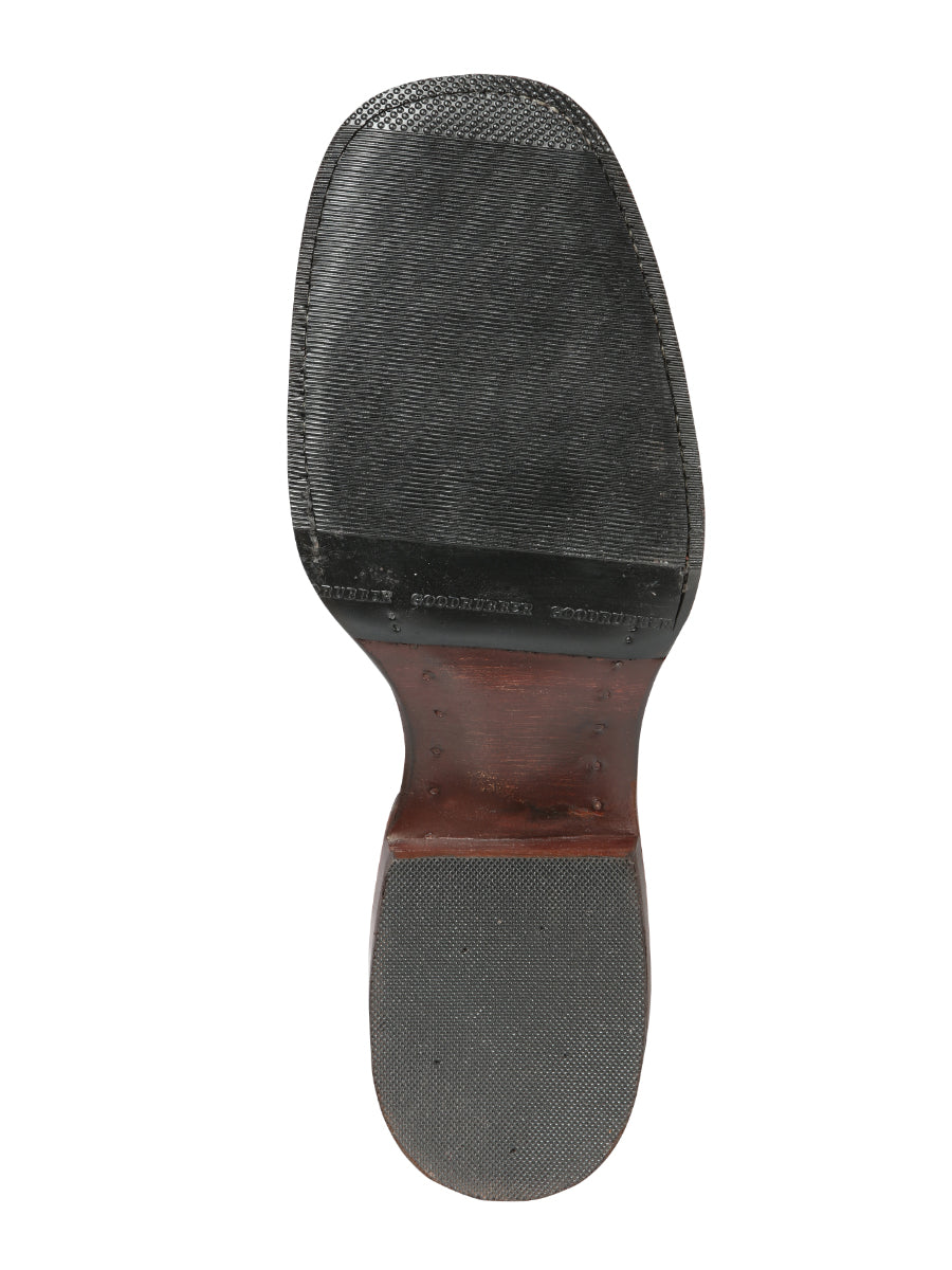 The Rodeo Boot — Brown Pirarucu Print (No. 44664)