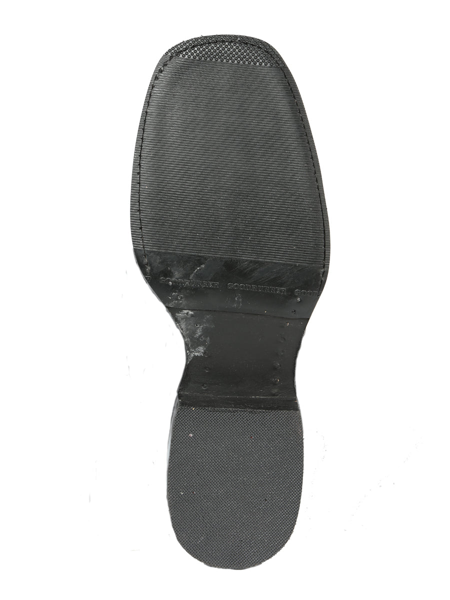 The Rodeo Boot — Black Lizard Print (No. 44666)