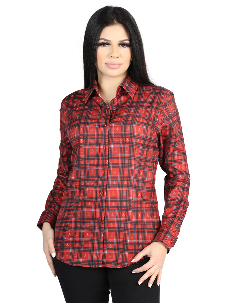The Women's Everyday Western Shirt — Red (No. 44722)