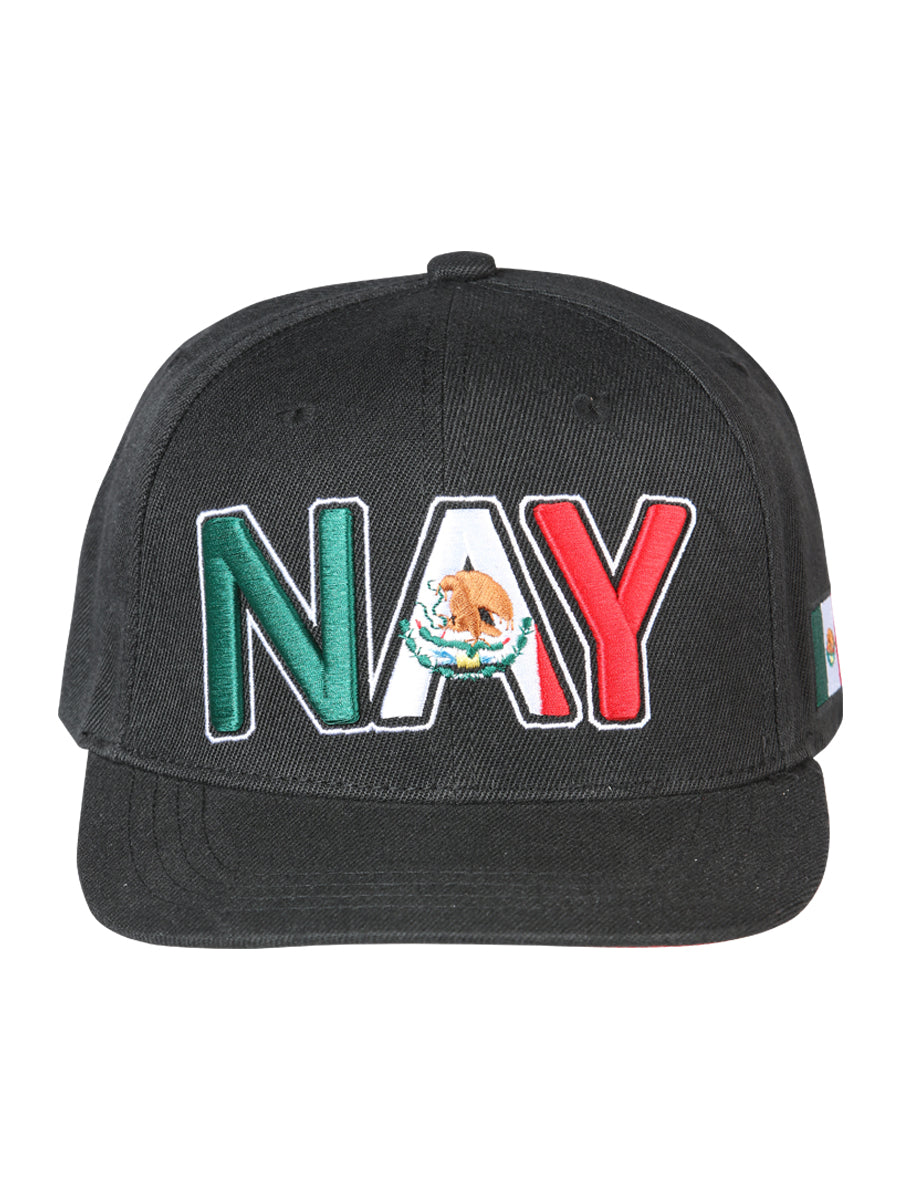 The Estado Snapback Cap — Nayarit, Black (No. 44793)