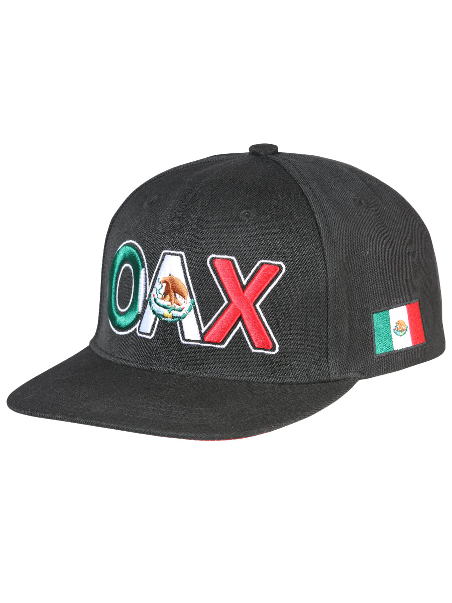 The Estado Snapback Cap — Oaxaca, Black (No. 44795)
