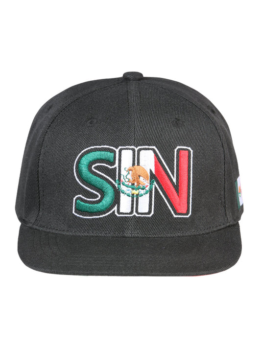 The Estado Snapback Cap — Sinaloa, Black (No. 44797)
