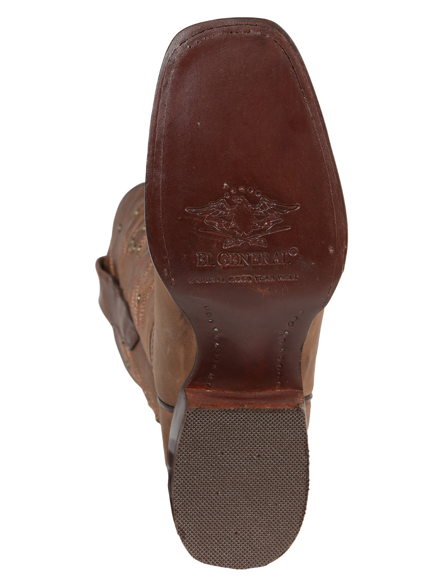 The Women's Rodeo Boot — Alazán Brown (No. 44853)