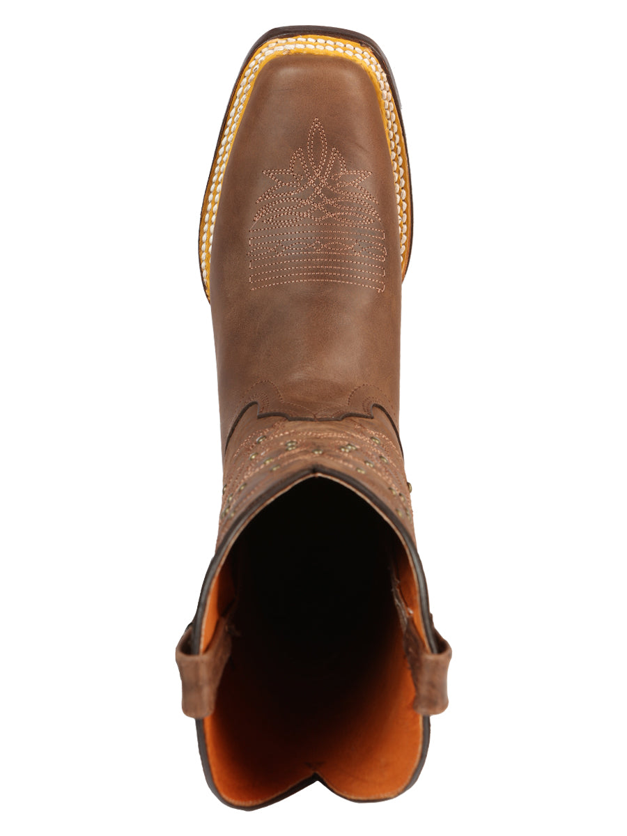 The Women's Rodeo Boot — Alazán Brown (No. 44853)
