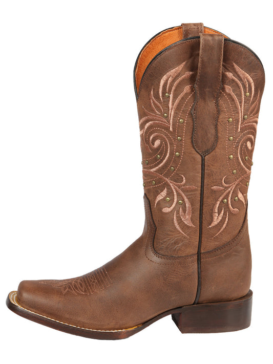 The Women's Rodeo Boot — Alazán Brown (No. 44854)