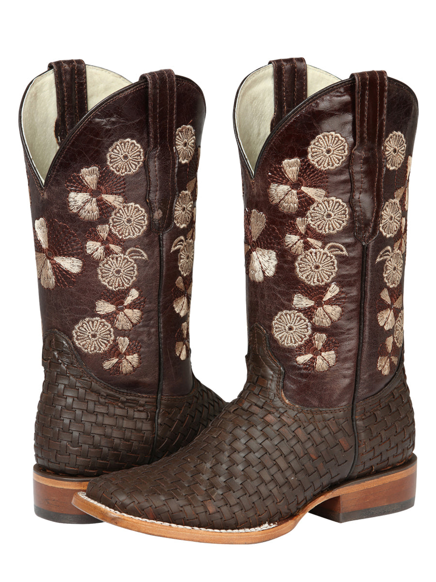 The Women's Petatillo Rodeo Boot — Brown (No. 44855)