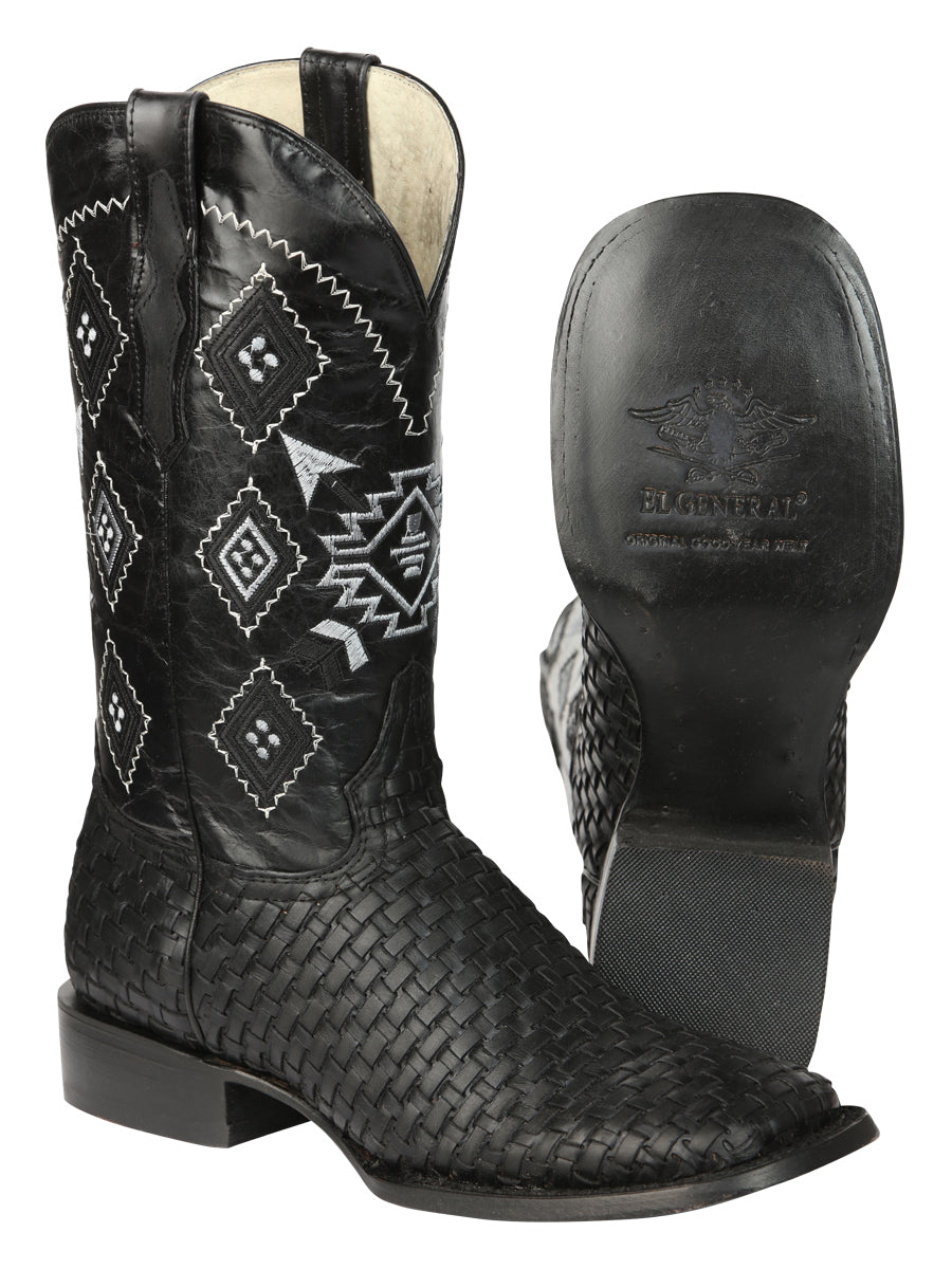 The Petatillo Rodeo Boot — Crazy Black (No. 44884)