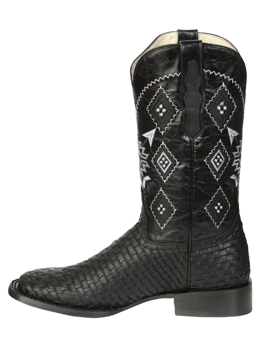 The Petatillo Rodeo Boot — Crazy Black (No. 44884)