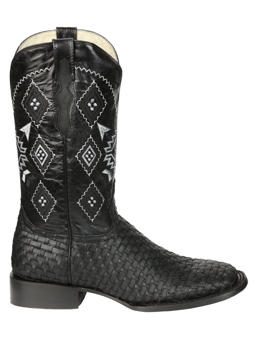 The Petatillo Rodeo Boot — Crazy Black (No. 44884)
