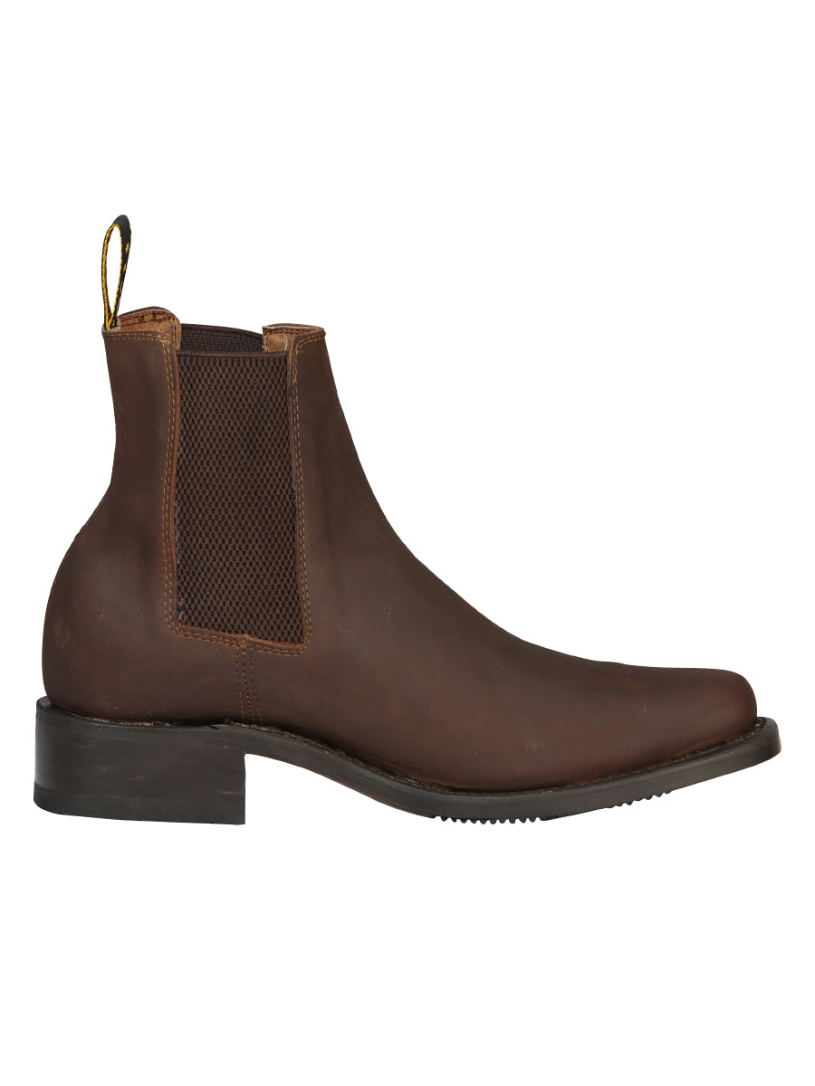 The Ranchero Ankle Boot — Honey (No. 45005)