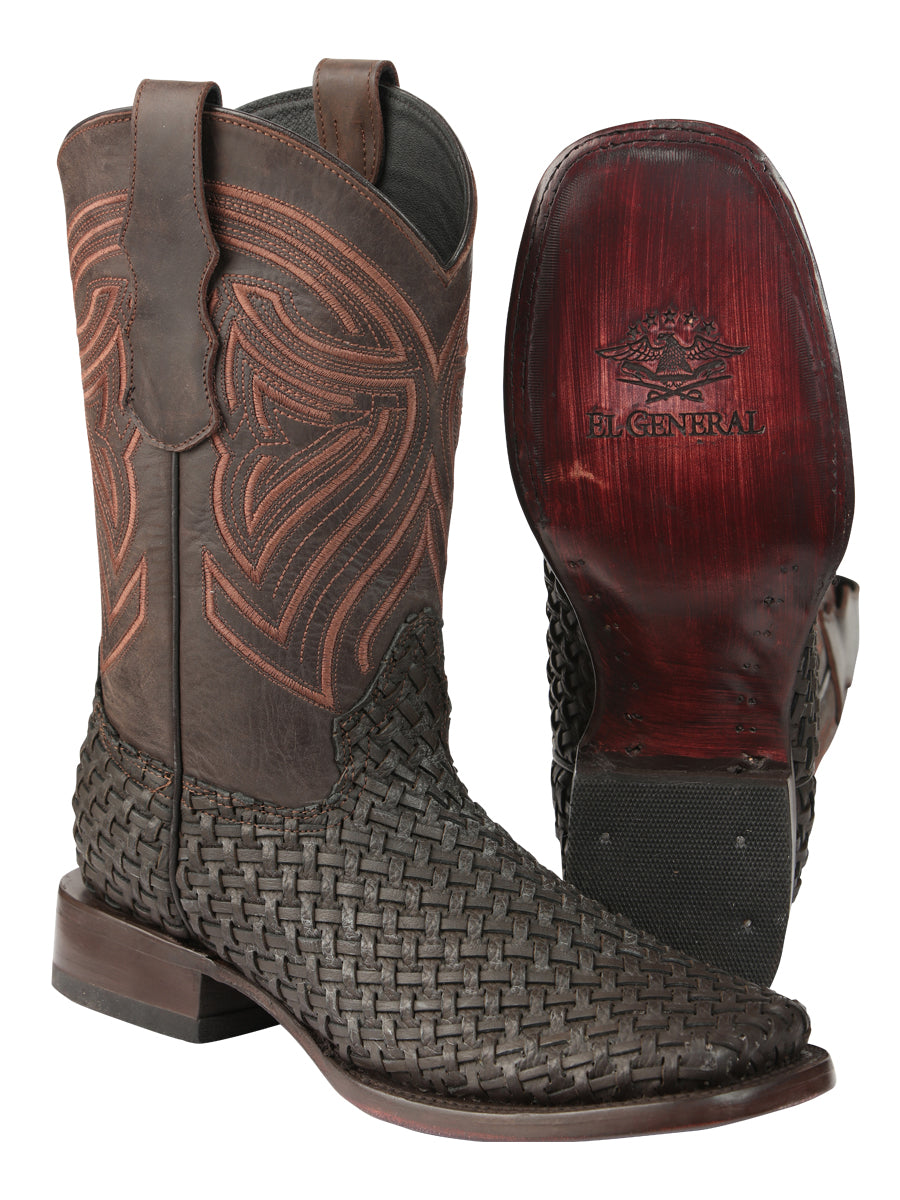 The Petatillo Rodeo Boot — Chocolate (No. 45013)