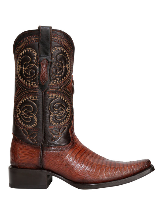 The Exotic Lizard Boot — Cognac (No. 45074)