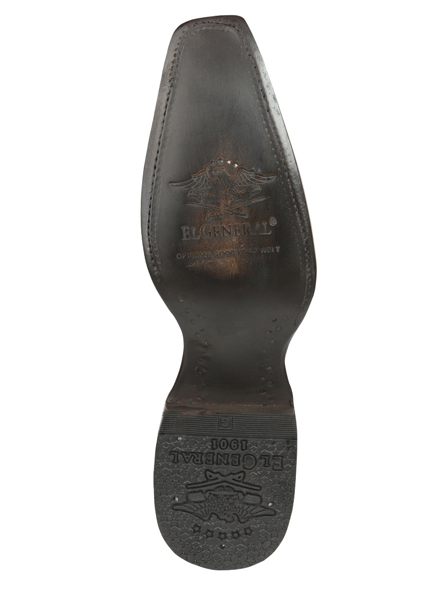 The Exotic Caiman Belly Boot — Cognac (No. 45080)