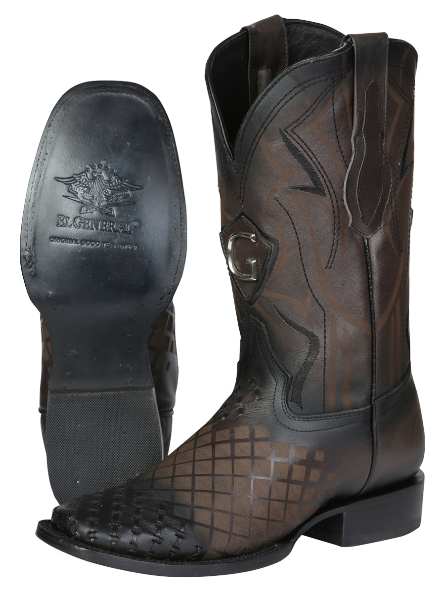 The Pull-Up Rodeo Boot — Gray (No. 45172)
